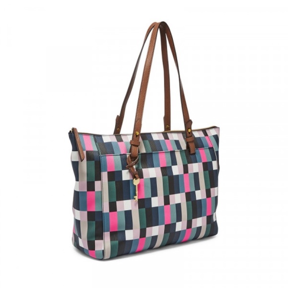 NWT Fossil Rachel Tote with Zipper - Picture 2 of 7